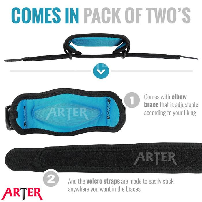 ARTER Tennis Elbow Support Neoprene Deker Siku Tangan Elbow Brace