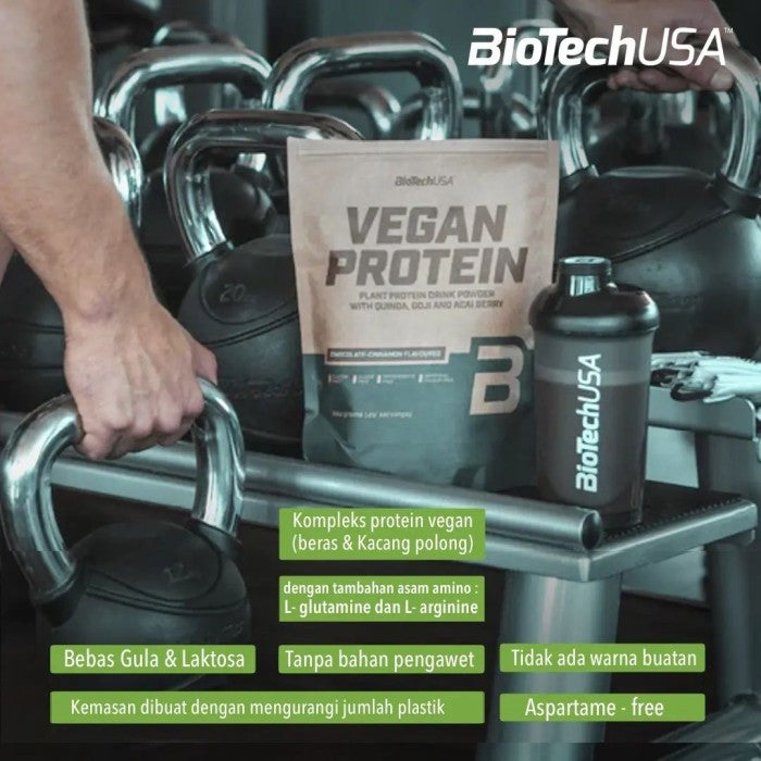 Biotech - VEGAN PROTEIN POWDER 500 Gram (Choco cinamon)