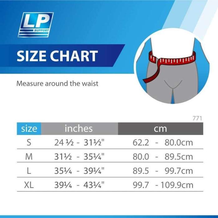 LP SUPPORT BACK SUPPORT LP 771 - TAN, S