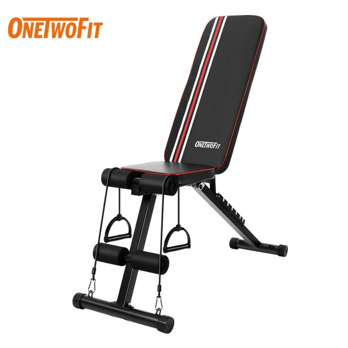 Onetwofit Multi fungsi sit up peralatan bangku dumbbell alat olahraga