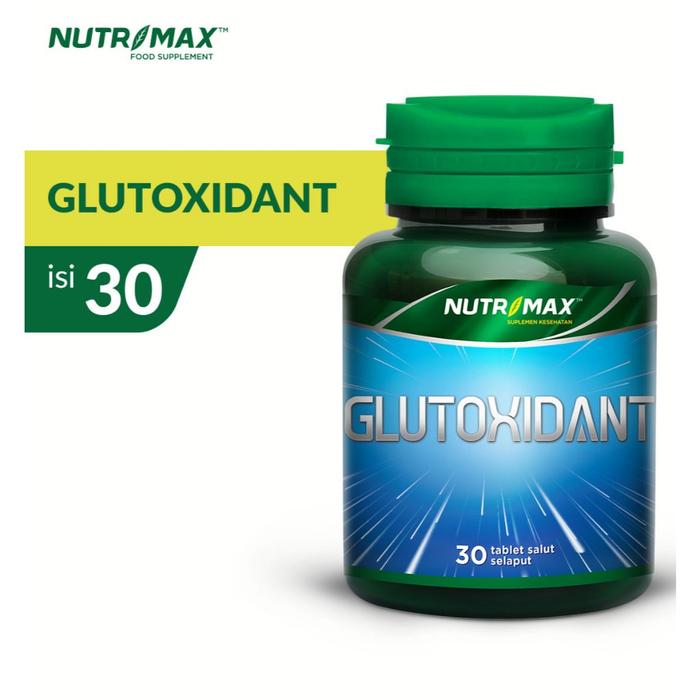Nutrimax Glutoxidant Membantu Meningkatkan Kadar Glutathione Membantu Mencerahkan Kulit dan Bebas Dari Flek dan Warna Kulit Tidak Merata Kolagen
