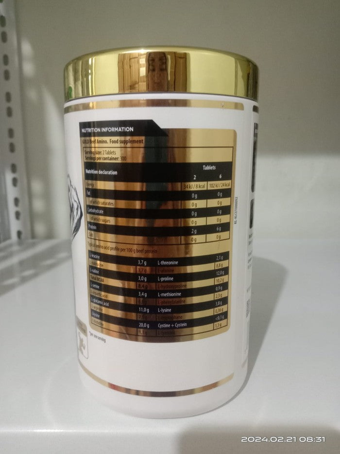Kevin Levrone Gold Beef Amino 600 tablets