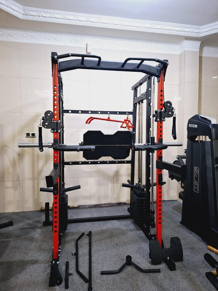 smith machine-lifesports m200(original)smith machine-smith multi-smith multipungsi-power rack-smith machine