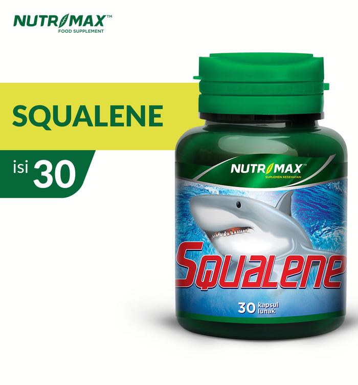 Nutrimax Squalene Softgel Isi 30, Kandungan Oksigen Ikan Hiu Laut untuk Metabolisme