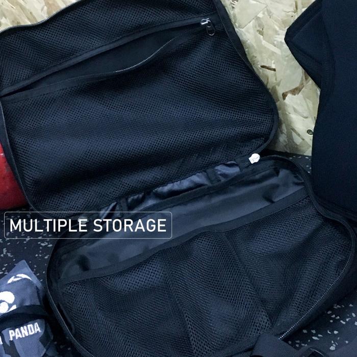 Ninja Panda Gym CrossFit Kit Bag Multipurpose Gear Organizer YKK Waterproof Fitness Training ROGUE