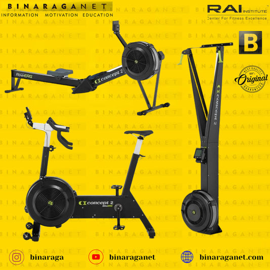 Paket Concept 2 BikeERG - SkiERG - RowErg Alat Fitnes Terbaik