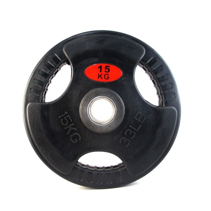 PROMO BARBEL PLAT BEBAN RUBBER TIPE 3 - 15 KG SERI F724