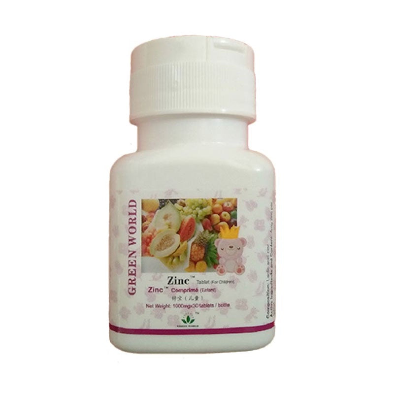 Greenworld ZINC for Child 1000mg 30 Tablet