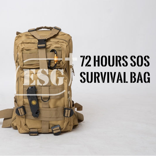 ESG 72H SOS - Survival Bag Tas Keselamatan Darurat Bencana