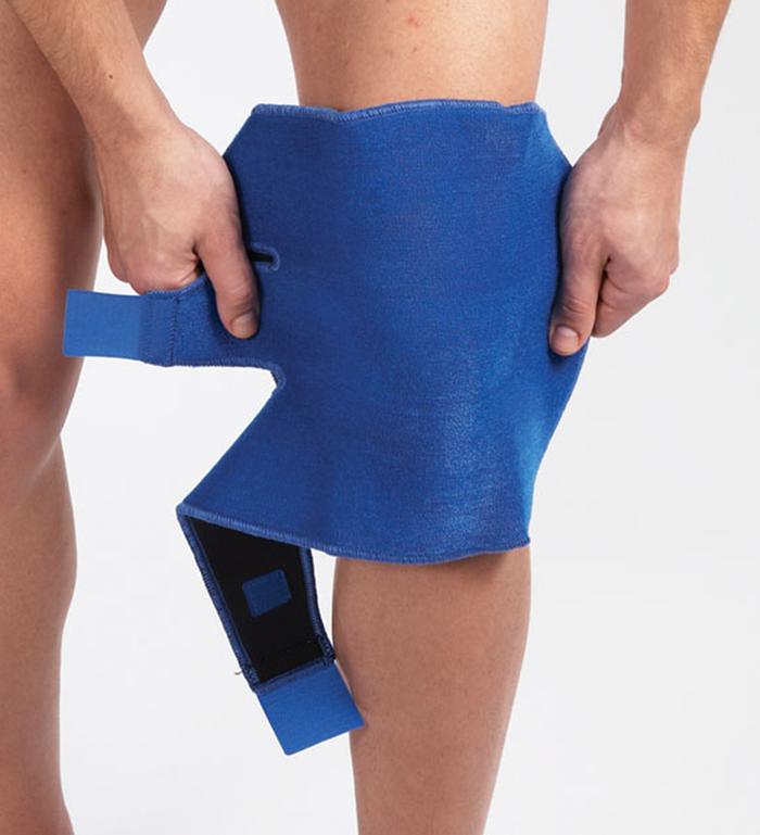 LP SUPPORT CLOSED PATELLA KNEE LP-756CN - Black