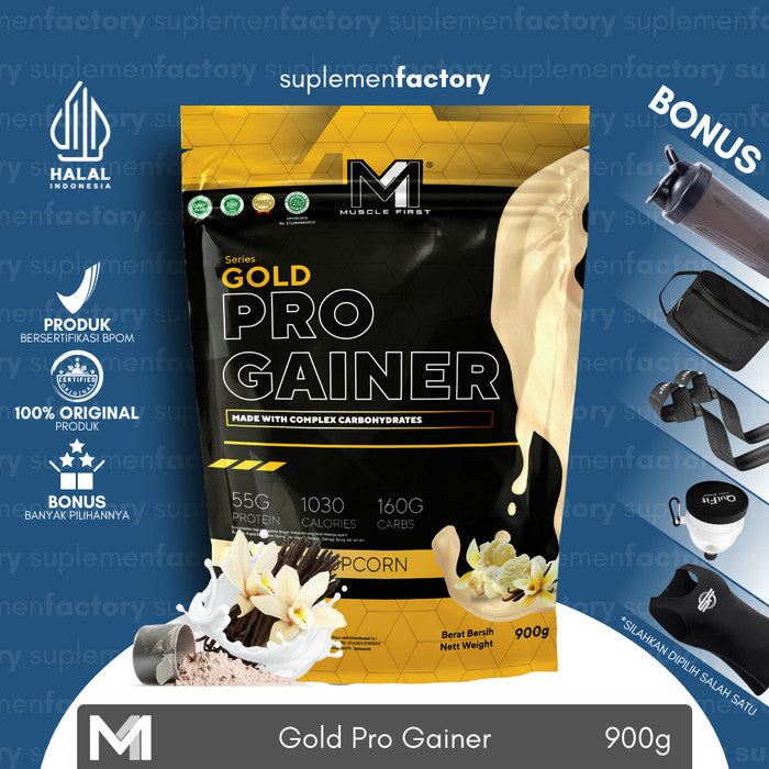 M1 Gold Pro Gainer 2lbs Muscle First Weight Gainer M1 Pro Gainer - Caramel