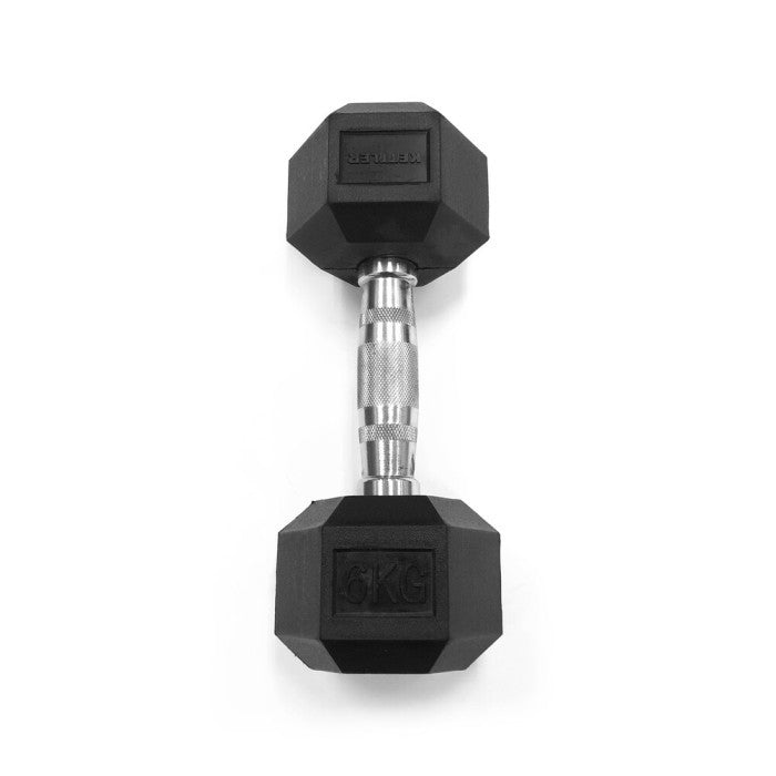 Kettler Fixed Hexagonal Dumbbell 6KG 706-020