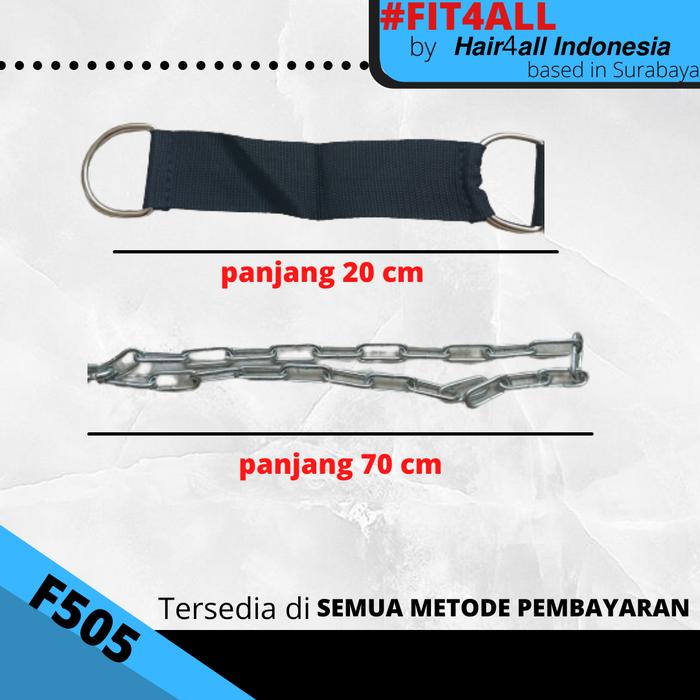 F505 alat olah raga sabuk BELT WEIGHT GYM latihan otot KEPALA LEHER