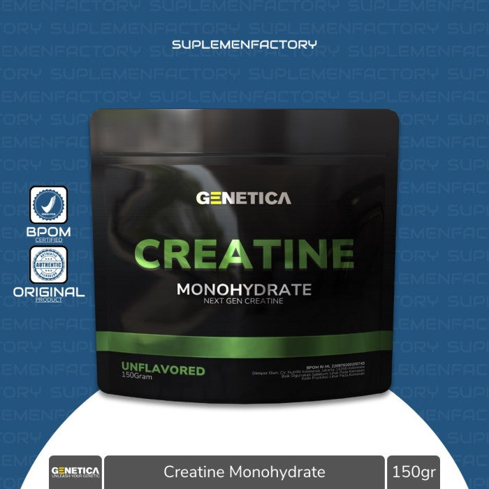 Genetica Creatine Monohydrate Unflavoured 150 Gram