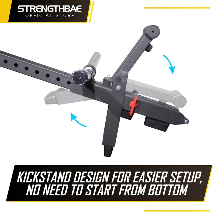 Belt Squat Attachment STRENGTHBAE Power Rack Attachments Leg Press Hack Squad Legpress Machine