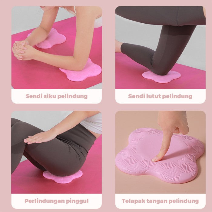 OneTwoFit Yoga Pad Knee Elbow Joint Support 2pcs Bantalan Lutut Yoga