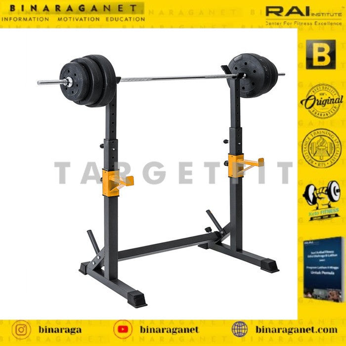 TARGET ADJUSTABLE POWER RACK / SQUAT STAND