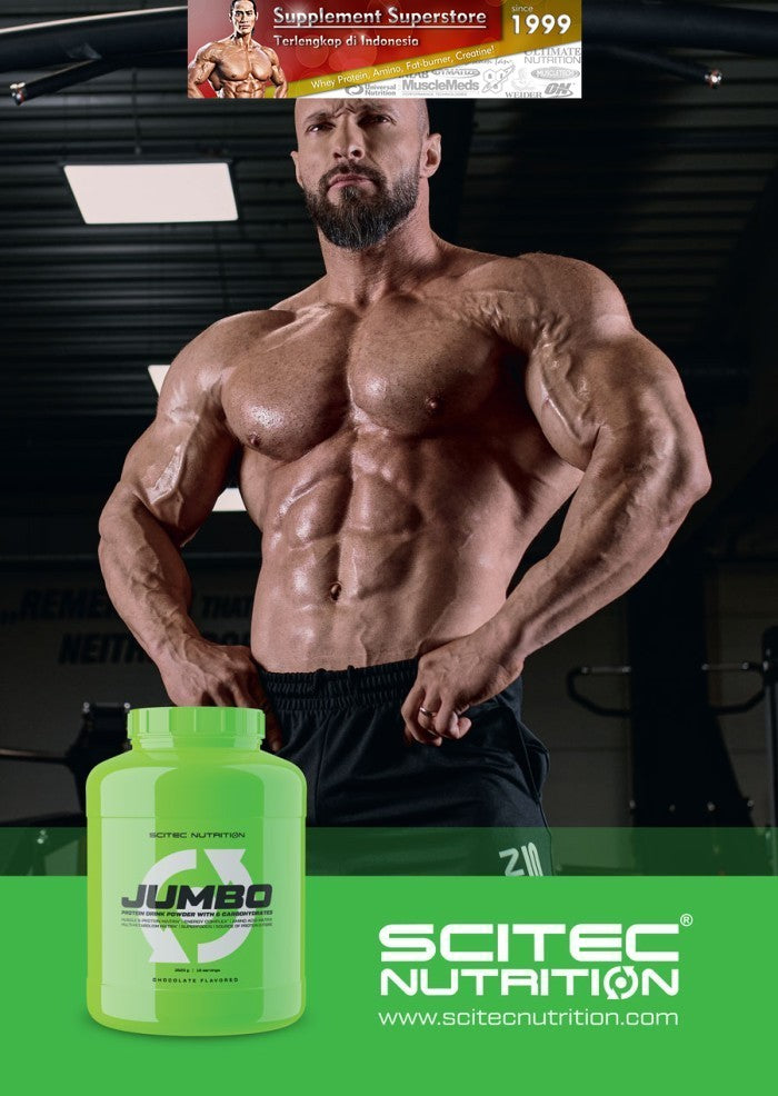 Scitec Nutrition - JUMBO 6600 GAINER (6,6kg) - Strawberi, Keychain