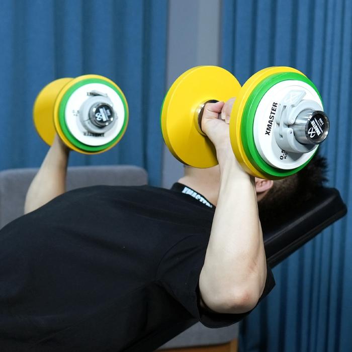 XMASTER Loadable Dumbbell Mini Barbell Fitness Gym Max Load 120KG CrossFit ROGUE ELEIKO - 5kg 1pcs