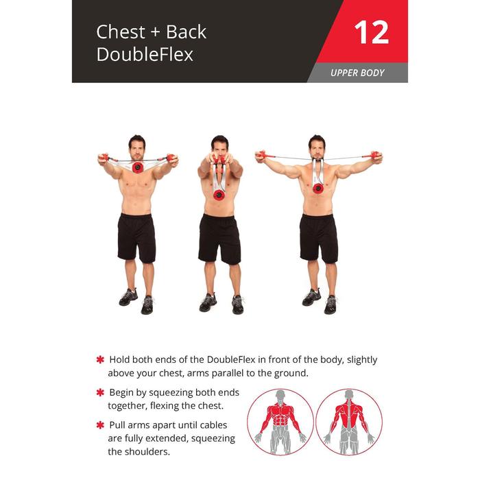 F301 OYO Double Flex Spira flex Nova home gym alat fitness olah raga rumah