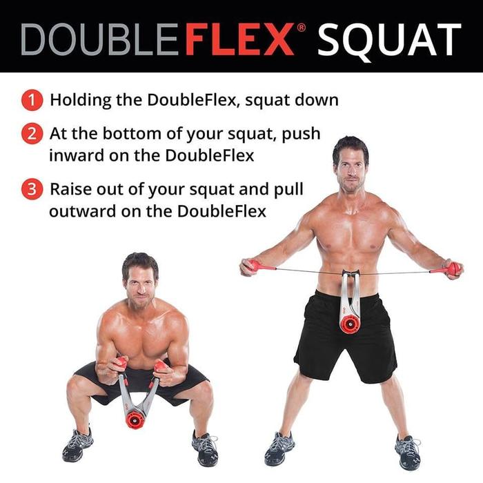 F301 OYO Double Flex Spira flex Nova home gym alat fitness olah raga rumah