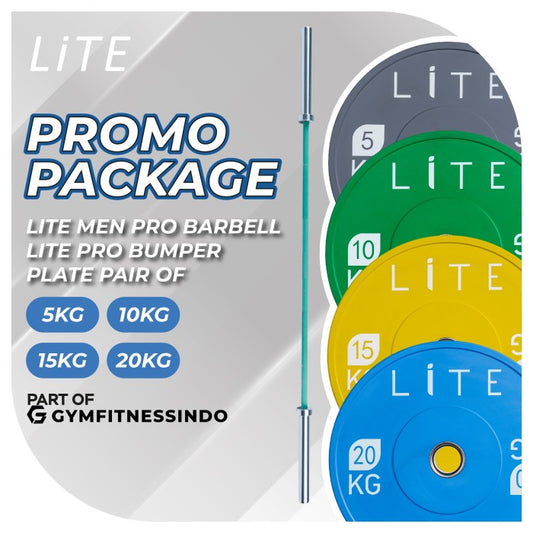 BUMPER PLATE LITE PRO FUNCTIONAL FITNESS PACKAGE