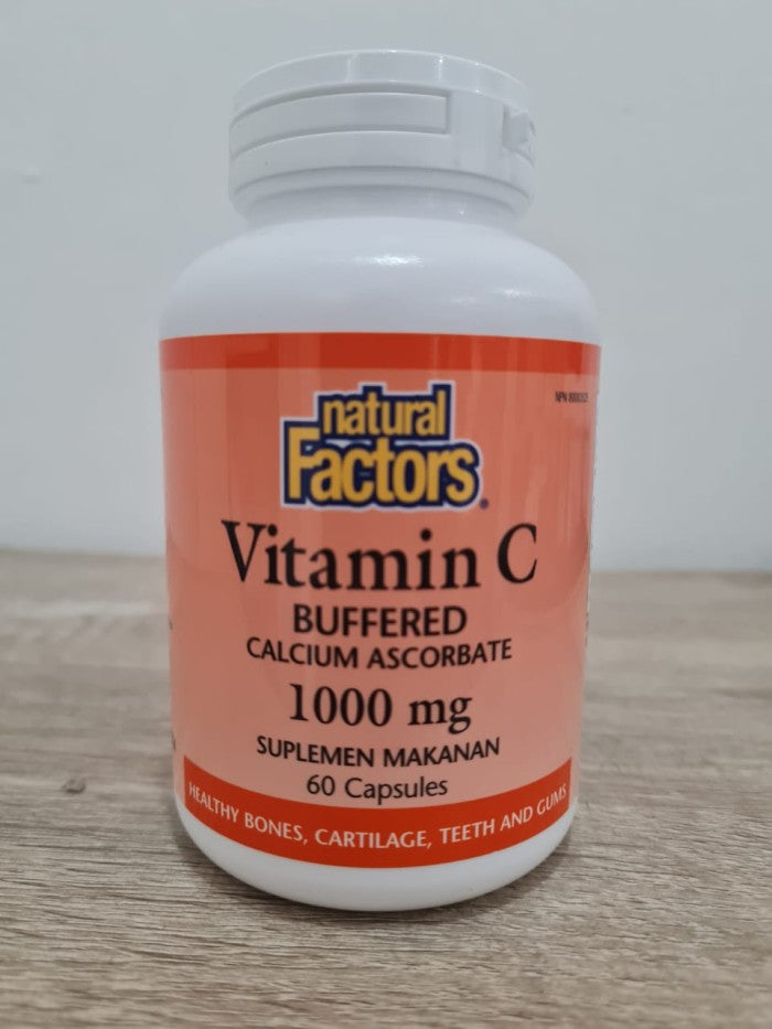 Natural Factors Vitamin C Buffered 1000 Mg 60 Capsul