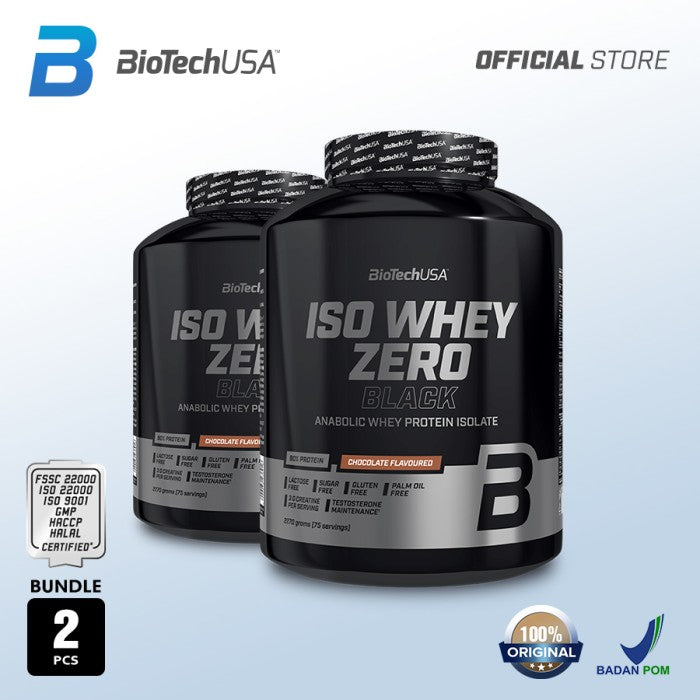 Bundle - ISOWHEY ZERO BLACK  2270+2270Gram - Vanila