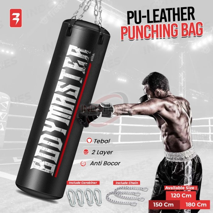 BODYMASTER Premium Sandsack Punching Bag BM-E035 Samsak Tinju Boxing - 120CM WHITE