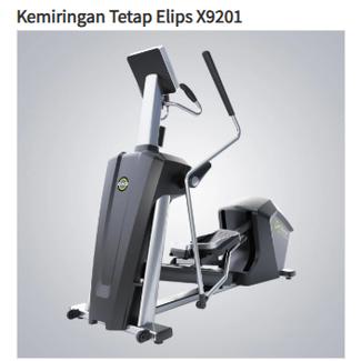 Elliptical Cross Trainer Machine Alat Fitness Gym Crosstrainer X9201 DHZ FITNESS/ COMERCIAL EQUIPMENT