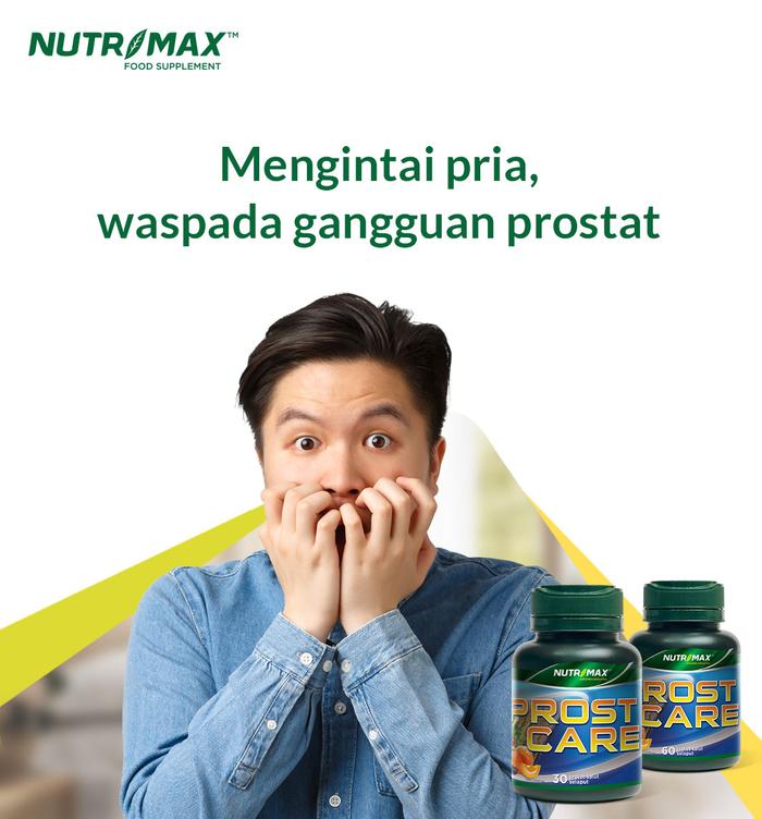 Nutrimax Prost Care Isi 30 Naturecaps Membantu Memelihara Kesehatan Prostat
