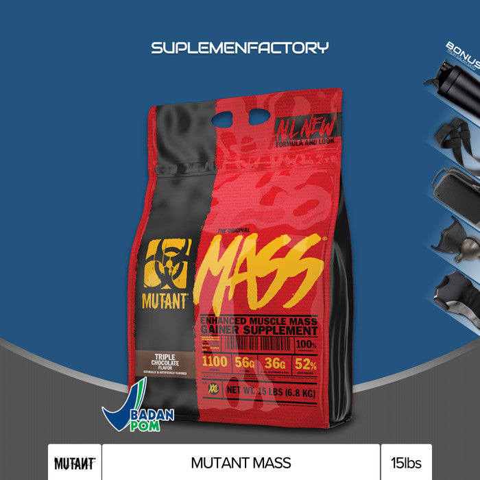 MUTANTMASS 15LBS MUTANT MASS 15LBS MASS GAINER - Vanila