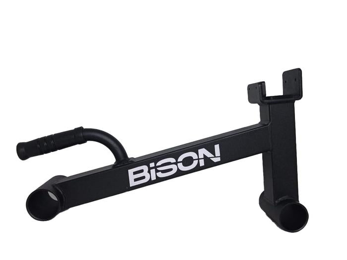 Bison Deadlift Jack Barbell Holder Single Head - Plated