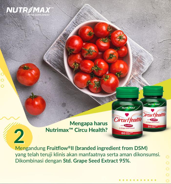 Nutrimax Circu Health Membantu Melancarkan Sirkulasi darah - 30 Tablet