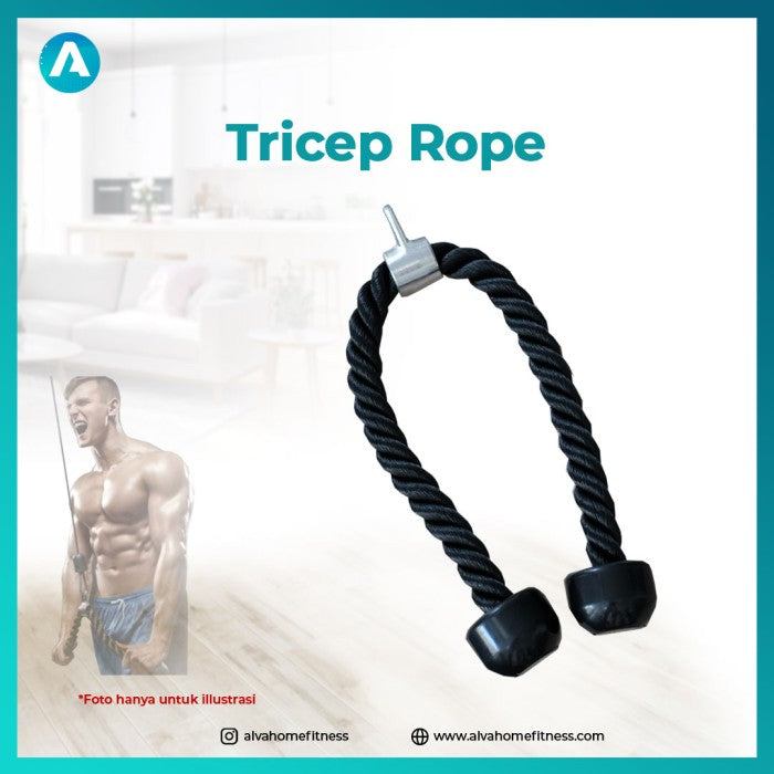 Tricep Rope - Tali Pull Rope Untuk Melatih Otot Tricep