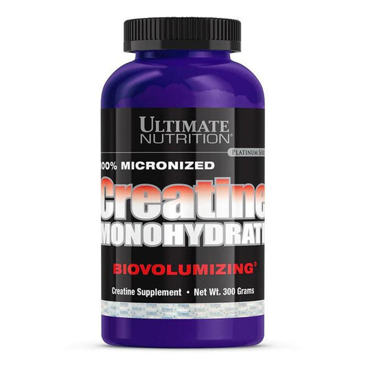 Ultimate Nutrition Micronized Creatine Monohydrate suplemen fitness / suplemen gym / suplemen protein - 300 gr
