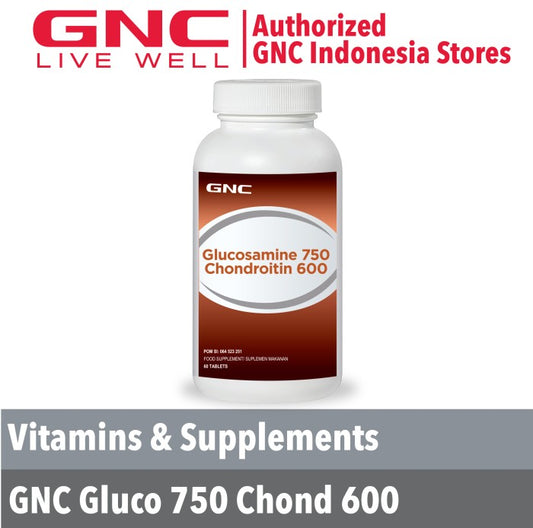 Gnc Glucosamine 750/ Chondroitin 600 - 60 Tablet (274967)
