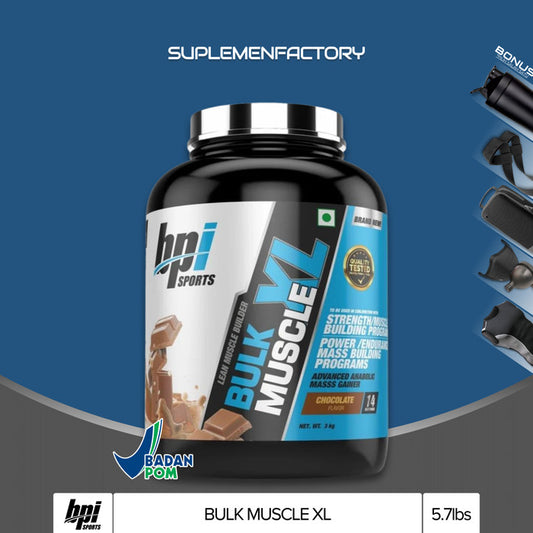 BPI Sports Bulk Muscle XL 5,7 Lbs Advanced Anabolic Mass Gainer