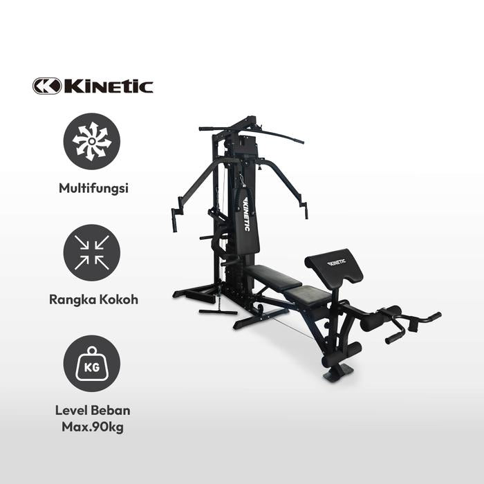 KINETIC MULTI GYM 90 KG HRGYM25 6COL