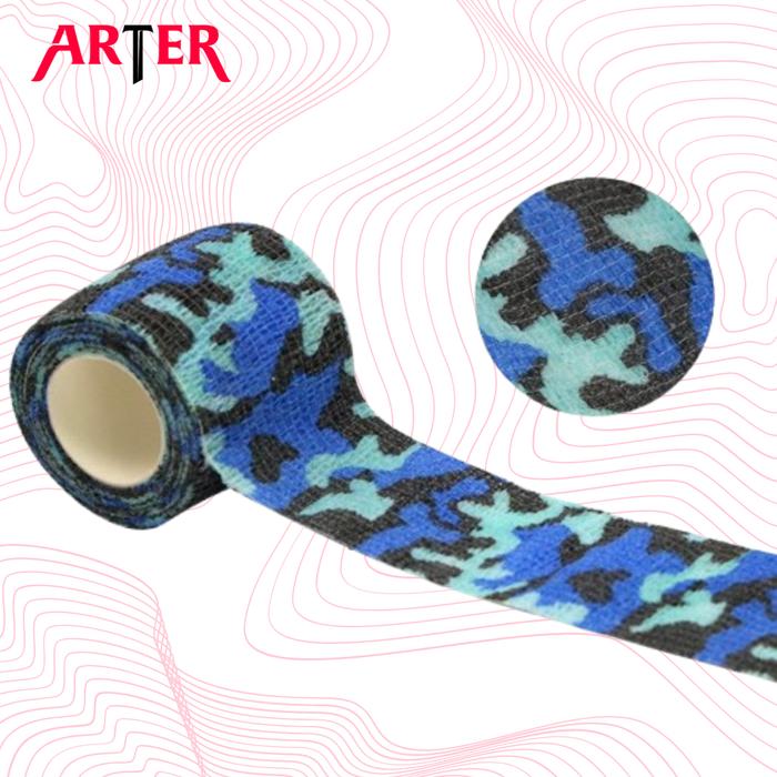 ARTER Finger Tape Gym Adhesive Finger Tape for CrossFit WeightLifting Hyrox Voli Futsal Basket Powerlifting Finger Support Protection - BLACK