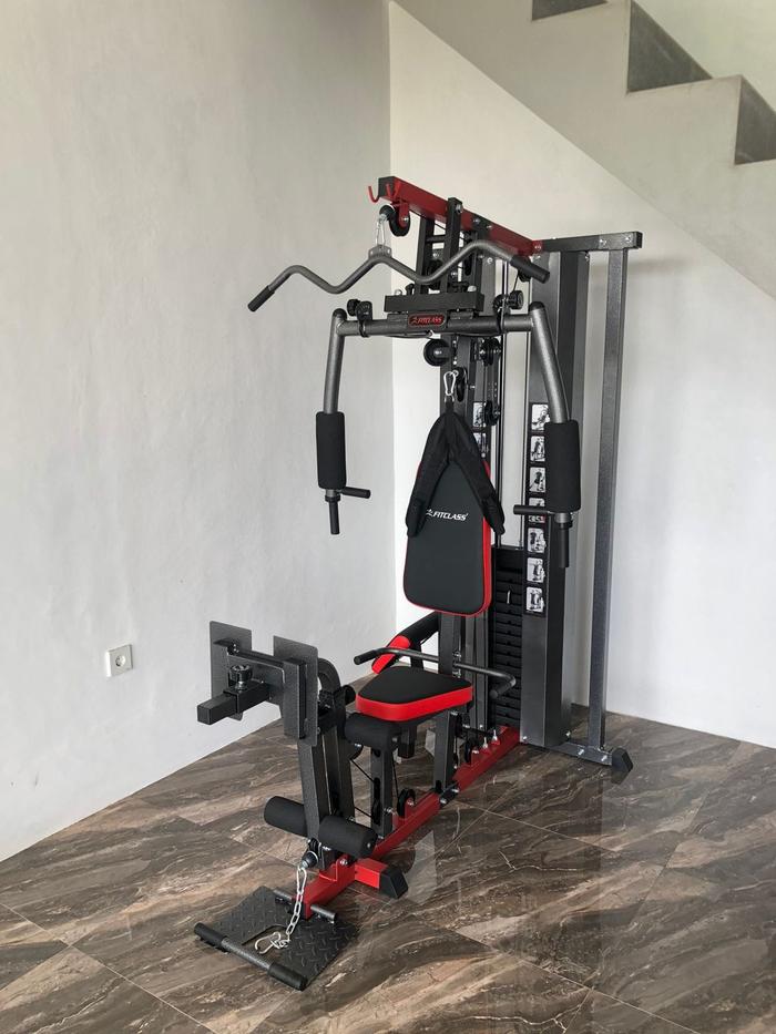 Alat Fitness Multi Gym HG 807 Fitnes Multigym Home beban 75 kg alat olahraga rumah