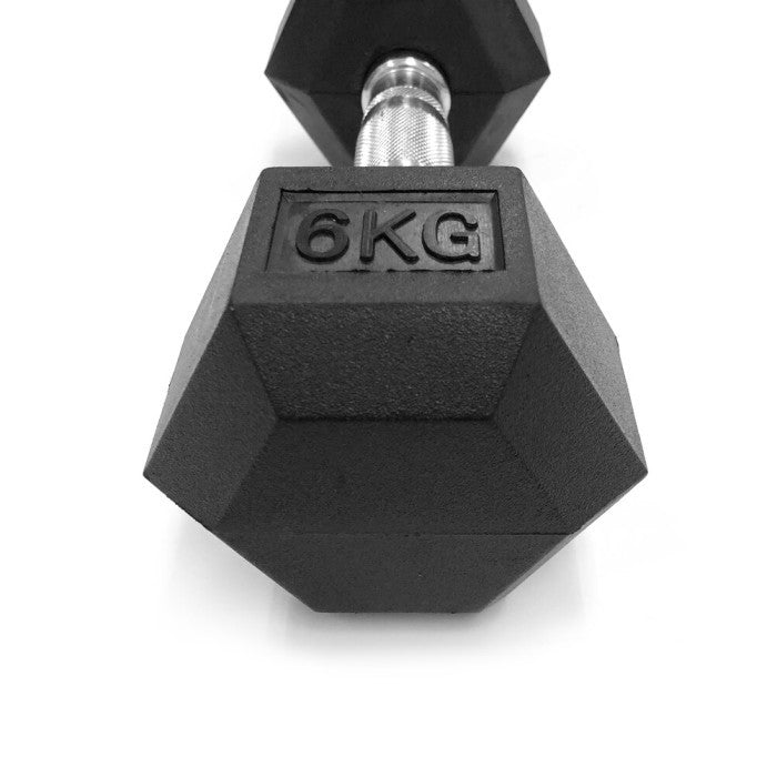 Kettler Fixed Hexagonal Dumbbell 6KG 706-020