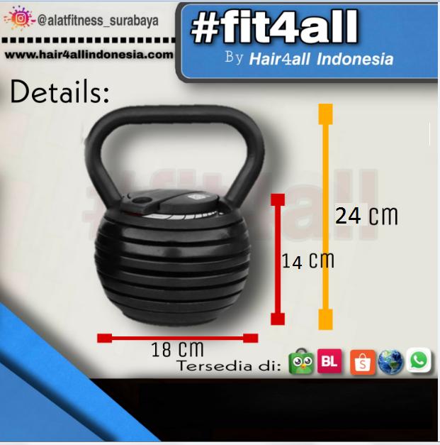 F213 kettlebell 20LBS PROFLEX BOWFLEX ADJUSTABLE kettle bell