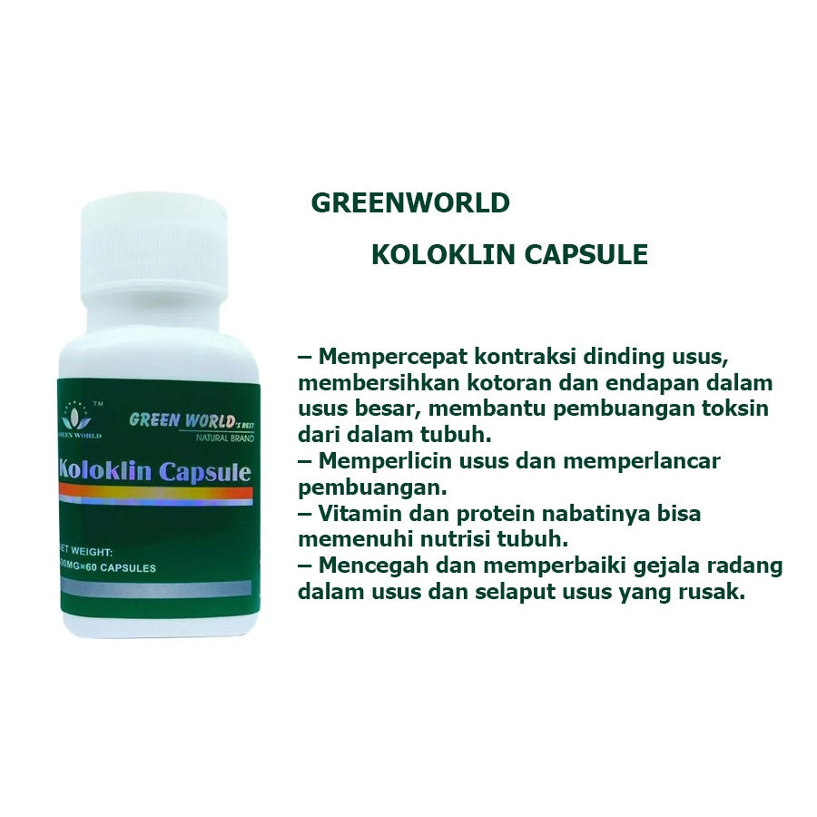 Greenworld Koloklin Capsule 60 Kapsul