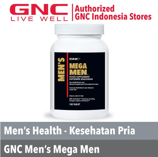 Gnc Mega Men - 100 Tablet (492671)