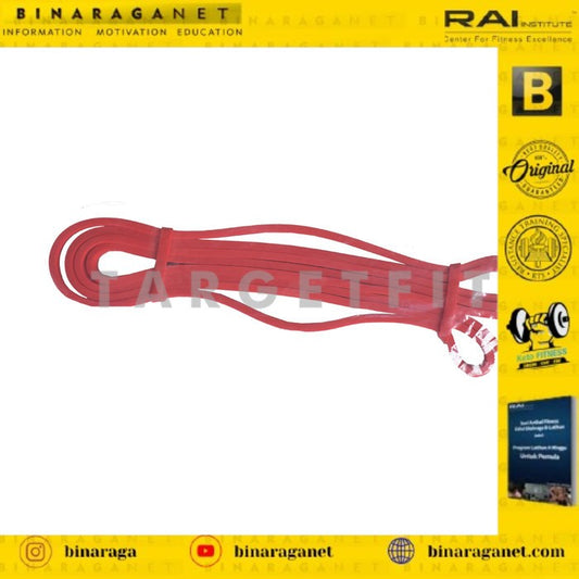 IRON BULL Resistance Power Band 2080*4.5*1,2mm Red