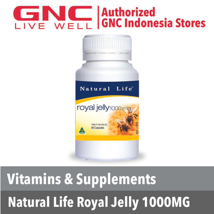 Natural Life Royal Jelly 1000 Mg - 60 Kapsul Lunak (00110)