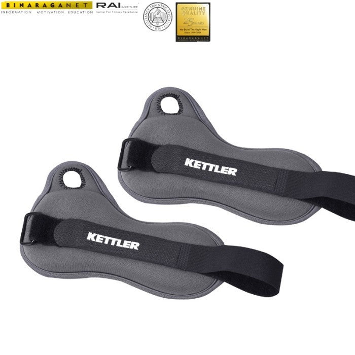 Kettler Wrist Bands (1kg/pair) - Grey 411-100