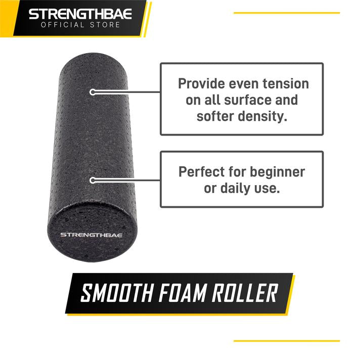 Foam Roller STRENGTHBAE Smooth & Spiky Rollers Gym Yoga Massage Roll - Spiky 30cm