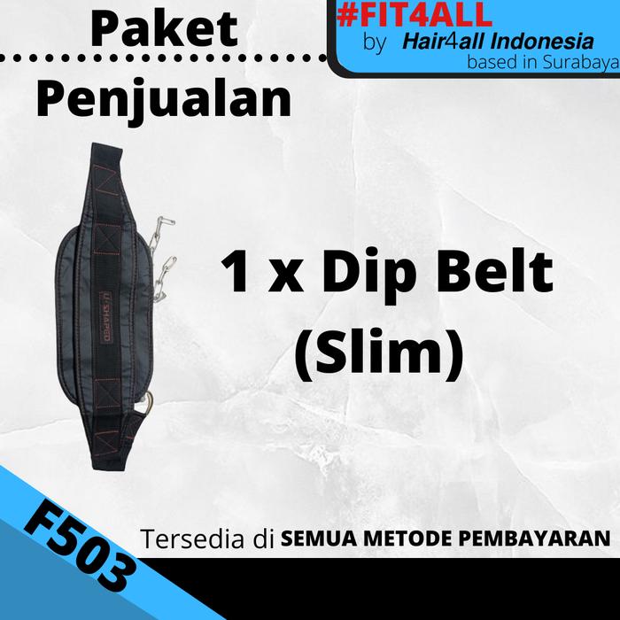 F503 DIP BELT rantai triceps PULL UP sabuk gym KALISTENIK alat fitness